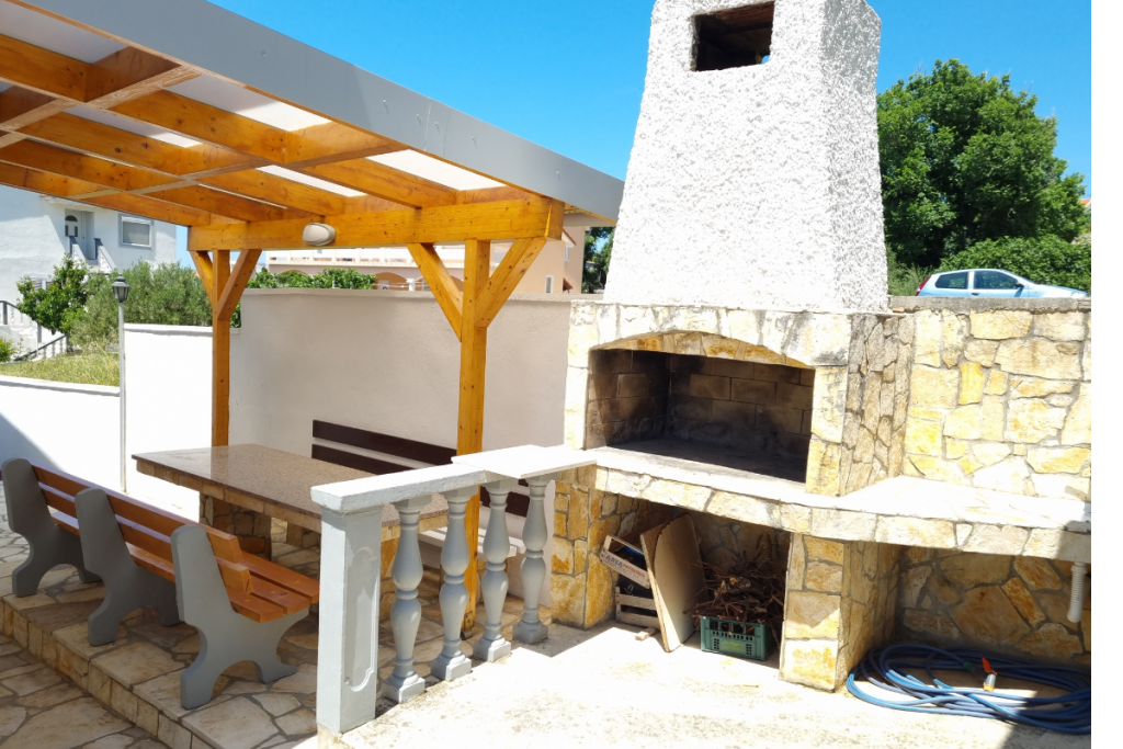 BBQ and dining table